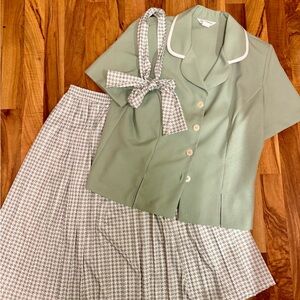 Vintage Houndstooth Set